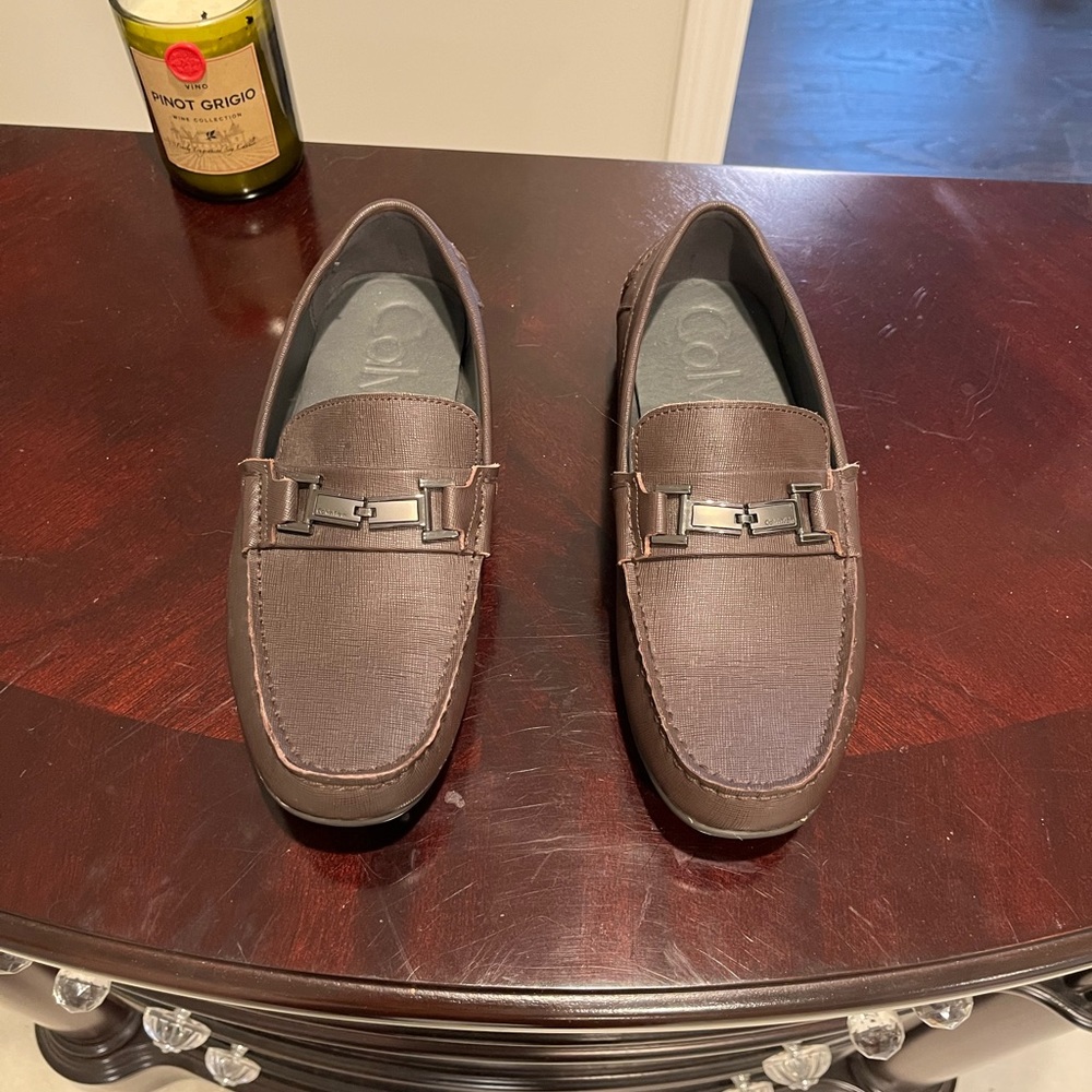 Calvin Klein Loafers size 9 used once!